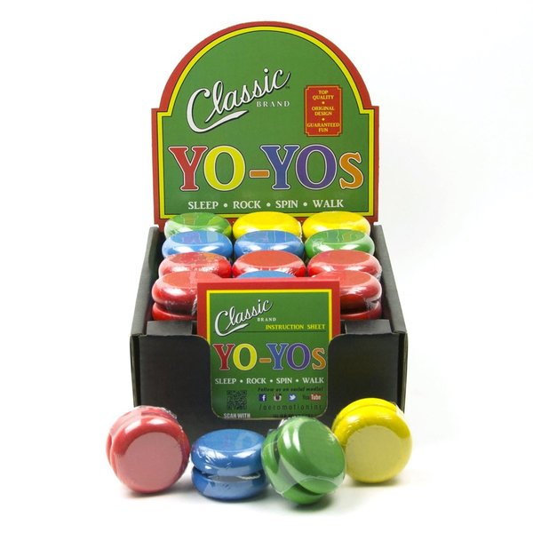 Aero-Motion Yo-Yo Wood Assorted 1 pc YO0100